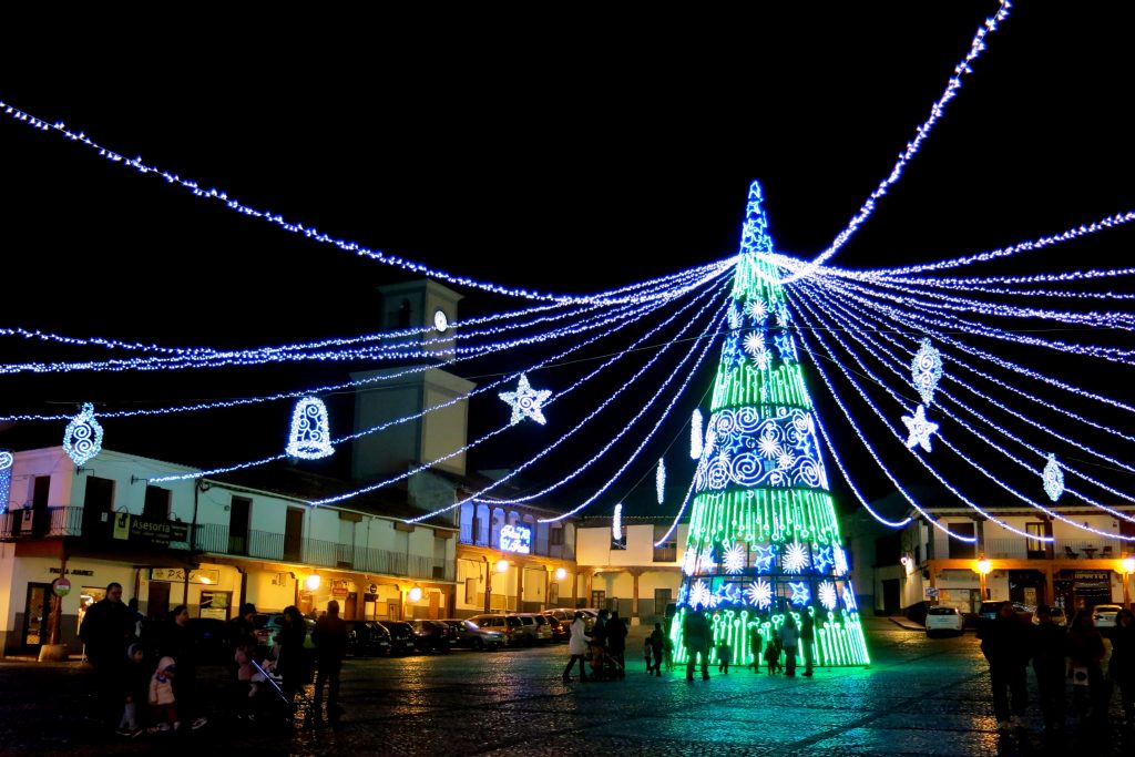 iluminación navideña