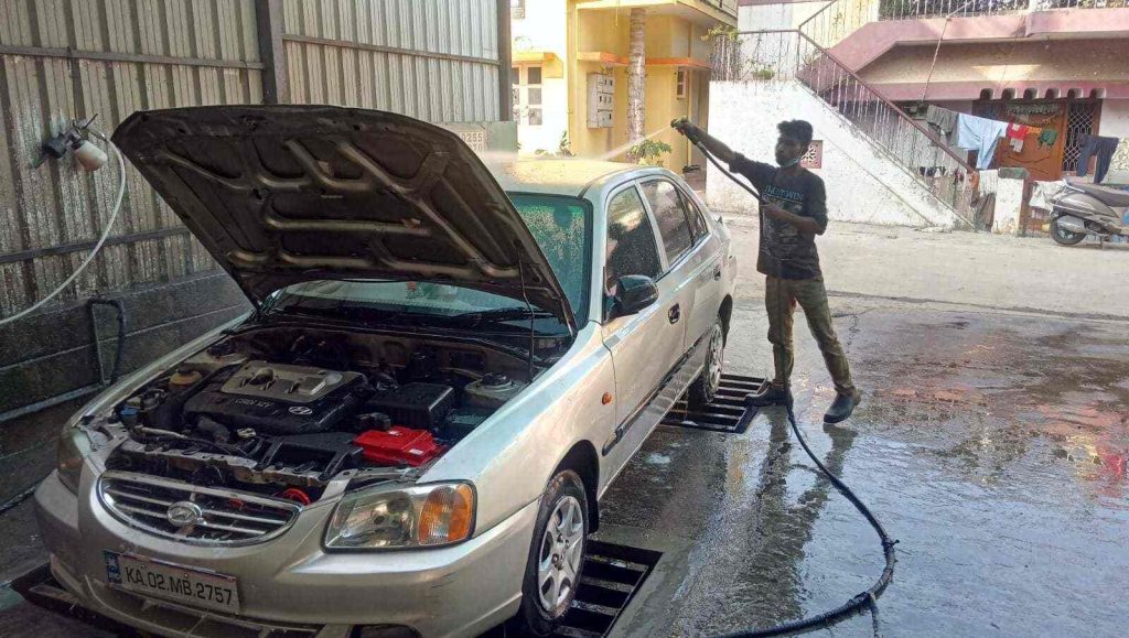 car washing 